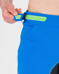KARPOS pantalones cortos sin tirantes - BALLISTIC EVO - azul claro