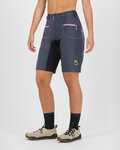 KARPOS pantalones cortos sin tirantes - BALLISTIC EVO W - azul/negro