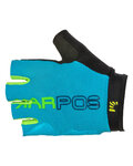 KARPOS guantes de dedos cortos - RAPID - turquesa
