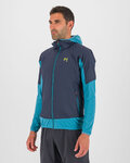 KARPOS chaqueta cortaviento - LAVAREDO - azul/azul claro