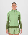 KARPOS chaqueta cortaviento - LAVAREDO W - verde/verde claro