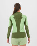 KARPOS chaqueta cortaviento - LAVAREDO W - verde/verde claro