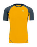KARPOS Camiseta de manga corta - LAVAREDO - amarillo/negro