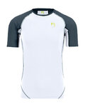 KARPOS Camiseta de manga corta - LAVAREDO - blanco/negro