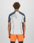 KARPOS Camiseta de manga corta - LAVAREDO - blanco/negro