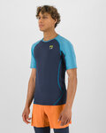 KARPOS Camiseta de manga corta - LAVAREDO - negro/azul