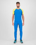 KARPOS Camiseta de manga corta - LAVAREDO - azul/amarillo