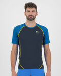 KARPOS Camiseta de manga corta - LAVAREDO - negro/azul