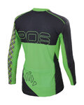 KARPOS maillot de verano de manga larga - JUMP - verde/gris