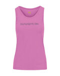 KARPOS camiseta sin mangas - QUICK W - púrpura/gris