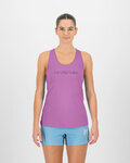 KARPOS camiseta sin mangas - QUICK W - púrpura/gris