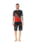 KARPOS jersey de manga corta - JUMP - rojo/negro