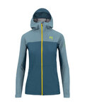KARPOS chaqueta impermeable - LOT RAIN W - gris/azul