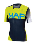 KARPOS jersey de manga corta - VERVE - amarillo/azul