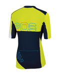 KARPOS jersey de manga corta - VERVE - amarillo/azul