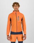 KARPOS chaqueta cortaviento - LOT EVO - naranja/negro