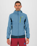KARPOS chaqueta cortaviento - LOT EVO - azul claro/negro