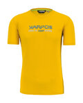 KARPOS Camiseta de manga corta - VAL FEDERIA - amarillo