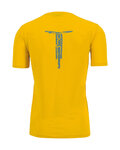KARPOS Camiseta de manga corta - VAL FEDERIA - amarillo