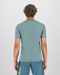 KARPOS Camiseta de manga corta - VAL FEDERIA - verde/amarillo