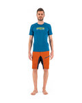 KARPOS pantalones cortos sin tirantes - VAL VIOLA - naranja