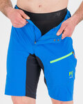 KARPOS pantalones cortos sin tirantes - VAL VIOLA - azul claro