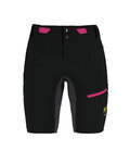 KARPOS pantalones cortos sin tirantes - VAL VIOLA - negro