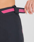KARPOS pantalones cortos sin tirantes - VAL VIOLA - negro