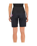 KARPOS pantalones cortos sin tirantes - VAL VIOLA - negro