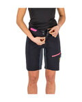 KARPOS pantalones cortos sin tirantes - VAL VIOLA - negro