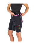 KARPOS pantalones cortos sin tirantes - VAL VIOLA - negro