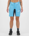 KARPOS pantalones cortos sin tirantes - VAL VIOLA W - turquesa/azul