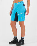KARPOS pantalones cortos sin tirantes - VAL VIOLA W - turquesa/azul