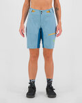 KARPOS pantalones cortos sin tirantes - VAL VIOLA - azul claro
