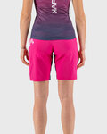 KARPOS pantalones cortos sin tirantes - VAL VIOLA - rosa
