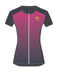 KARPOS jersey de manga corta - VERVE EVO W - azul/rosa