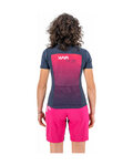 KARPOS jersey de manga corta - VERVE EVO W - azul/rosa