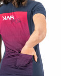 KARPOS jersey de manga corta - VERVE EVO W - azul/rosa