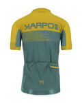 KARPOS jersey de manga corta - GREEN FIRE - amarillo/verde