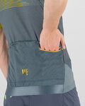 KARPOS jersey de manga corta - GREEN FIRE - amarillo/verde