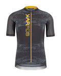 KARPOS jersey de manga corta - GREEN FIRE - negro/amarillo