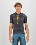 KARPOS jersey de manga corta - GREEN FIRE - negro/amarillo