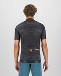 KARPOS jersey de manga corta - GREEN FIRE - negro/amarillo