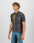 KARPOS jersey de manga corta - GREEN FIRE - negro/amarillo