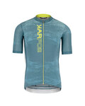 KARPOS jersey de manga corta - GREEN FIRE - amarillo/azul