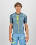 KARPOS jersey de manga corta - GREEN FIRE - amarillo/azul