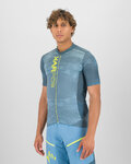 KARPOS jersey de manga corta - GREEN FIRE - amarillo/azul