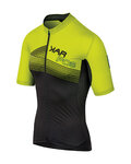 KARPOS jersey de manga corta - GREEN FIRE - amarillo/negro