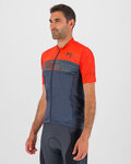 KARPOS jersey de manga corta - GREEN FIRE - rojo/gris