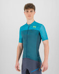 KARPOS jersey de manga corta - GREEN FIRE - azul